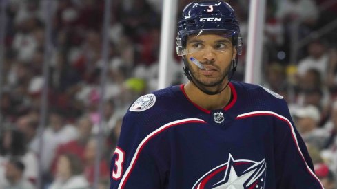 Seth Jones has three goals and 12 assists through 26 games with the Columbus Blue Jackets this season.