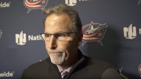 Blue Jackets head coach John Tortorella