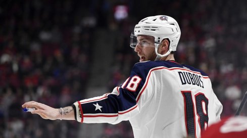 Pierre-Luc Dubois takes on the Montreal Canadiens 