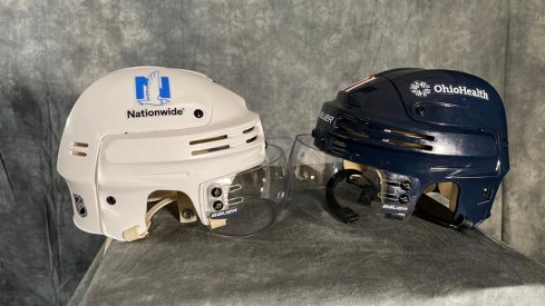 The Columbus Blue Jackets unveiled Nationwide and OhioHealth as their two helmet logo sponsors for the 2020-21 season.