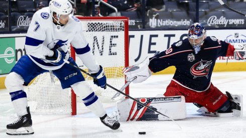 Tampa Bay was a beast on offense Thursday night at Nationwide Arena, defeating the Columbus Blue Jackets 6-3.