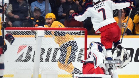 The Columbus Blue Jackets goaltenders have suffered the brunt of a shaky defense.