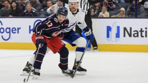 Johnny Gaudreau and Erik Cernak