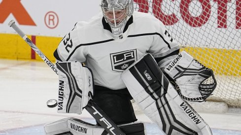 Jonathan Quick is 18-8-0 against the Columbus Blue Jackets in his 16-year career.