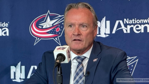 Dean Evason spoke to the media Tuesday for the first time as head coach of the Columbus Blue Jackets.