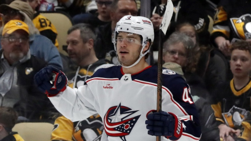 Cole Sillinger was the final player on the Blue Jackets without a contract heading into the season.