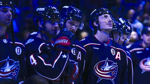 A Hard-Fought Loss, But It Was About Much More Than Hockey At Nationwide Arena Tuesday Night 