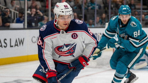 Kevin Labanc is back in the lineup and Dante Fabbro makes his Columbus debut Tuesday night when the Blue Jackets are in Seattle to wrap up a five-game road trip.