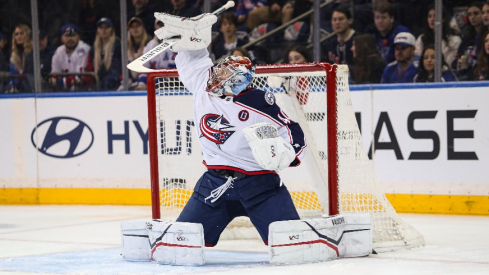 Daniil Tarasov was brilliant in net but the Blue Jackets win streak comes to an end as Columbus falls 1-0 to the New York Rangers in a shootout loss.