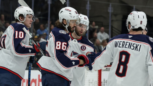 Zach Werenski's incredible overtime play capped off a comeback win for the Columbus Blue Jackets on Friday night, as they defeated the Utah Hockey Club 3-2 for their third straight win.