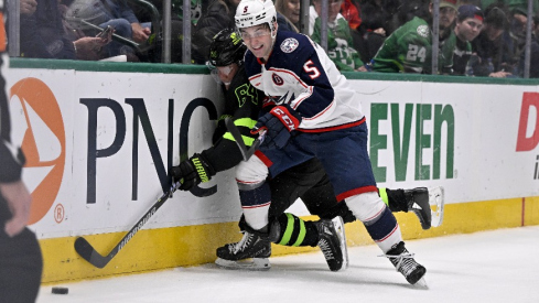 Three Blue Jackets went down with injuries in Sunday's 5-3 loss to the Stars, ending Columbus' three-game winning streak in a game that featured a trio of questionable calls.