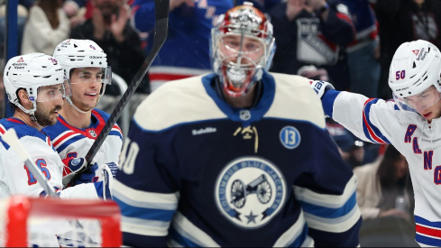 For the second straight game, the Columbus Blue Jackets come up scoreless on home ice. This time, it sends them out of the Eastern Conference playoff picture for the first time since February.