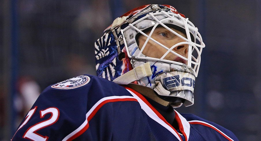 Columbus Blue Jackets goalie Sergei Bobrovsky