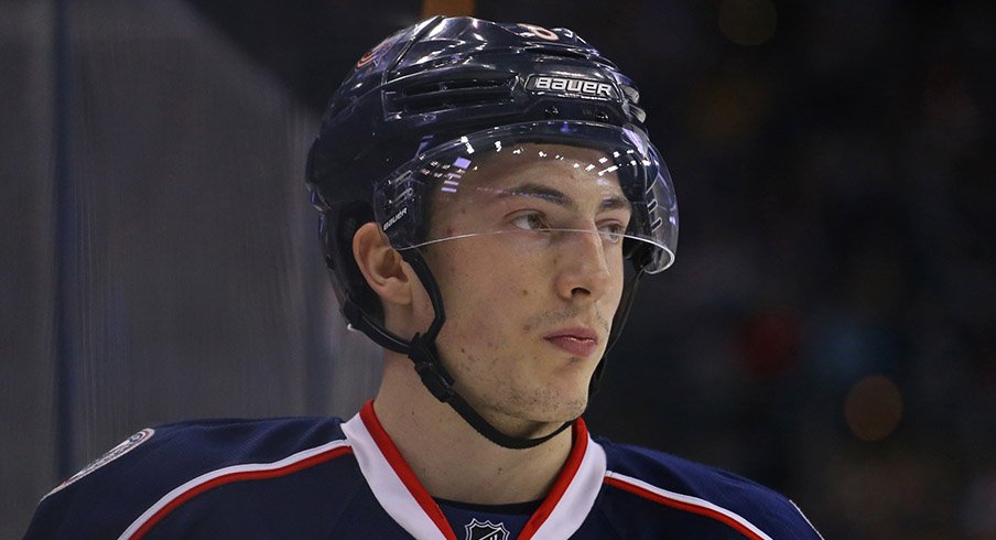 Columbus Blue Jackets rookie defenseman Zach Werenski