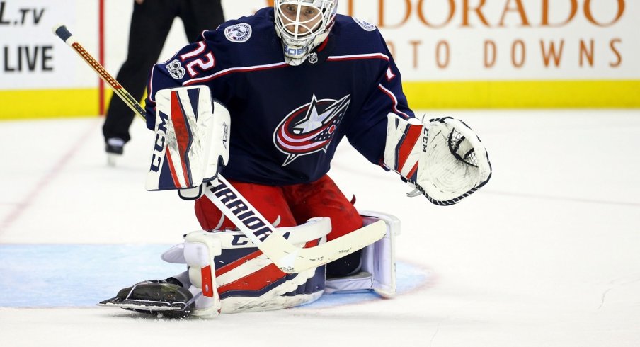 Sergei Bobrovsky debuted Friday