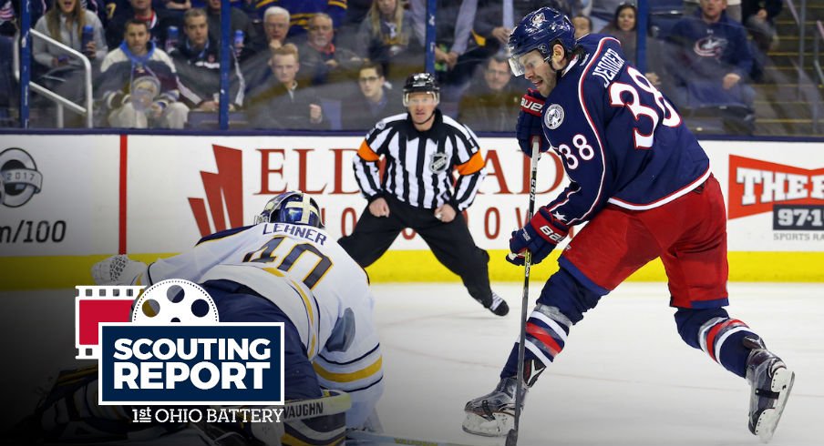 Blue Jackets forward Boone Jenner