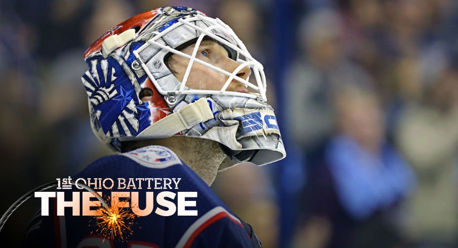 Blue Jackets goaltender Sergei Bobrovsky