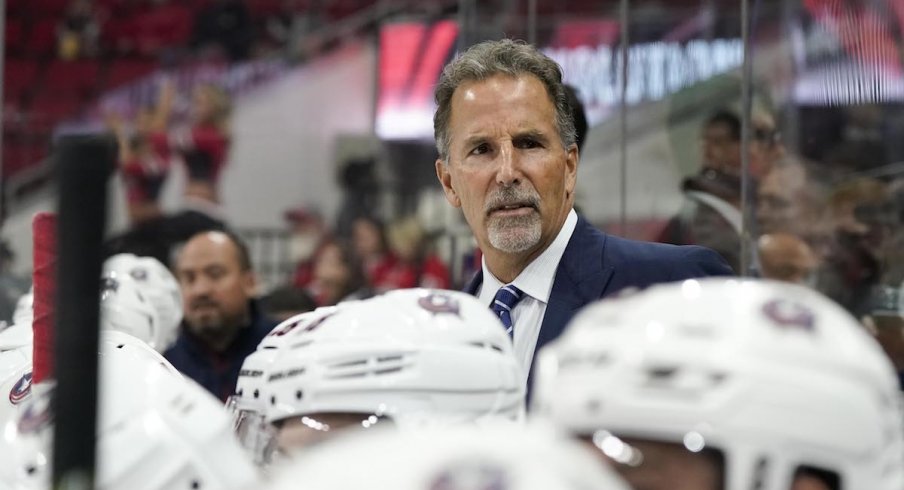 Blue Jackets head coach John Tortorella