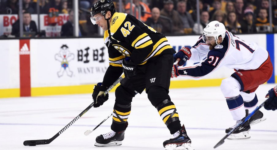 Bruins Steamroll Blue Jackets In Another Lopsided Loss | 1st Ohio Battery