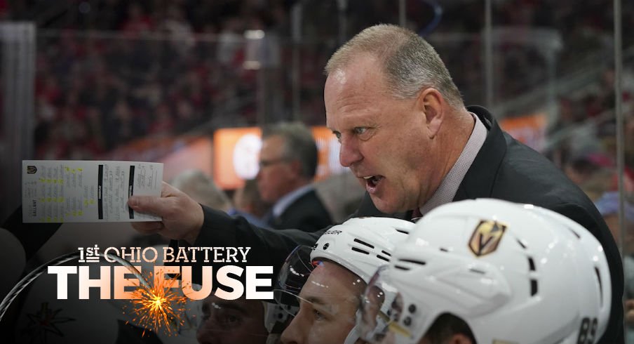 Vegas Golden Knights head coach Gerard Gallant