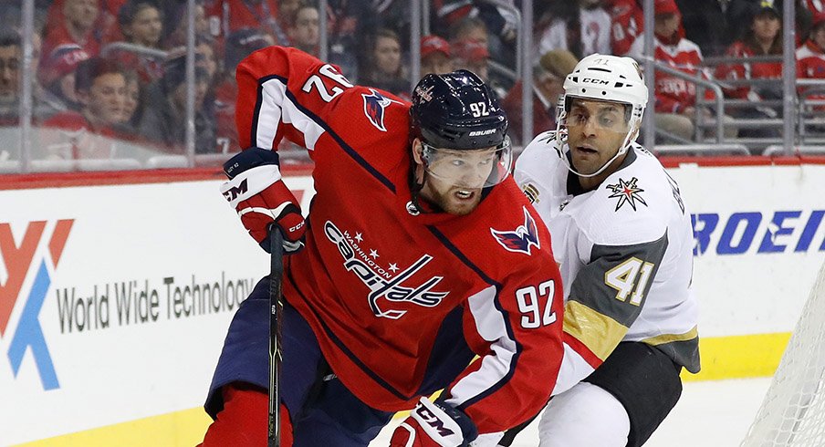 Evgeny Kuznetzov is a dangerous player at center for the Washington Capitals. 