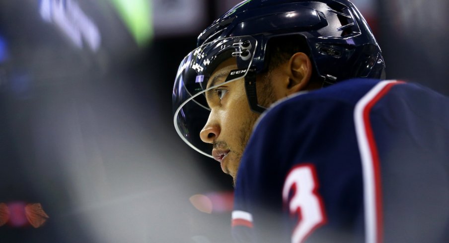 Blue Jackets defenseman Seth Jones