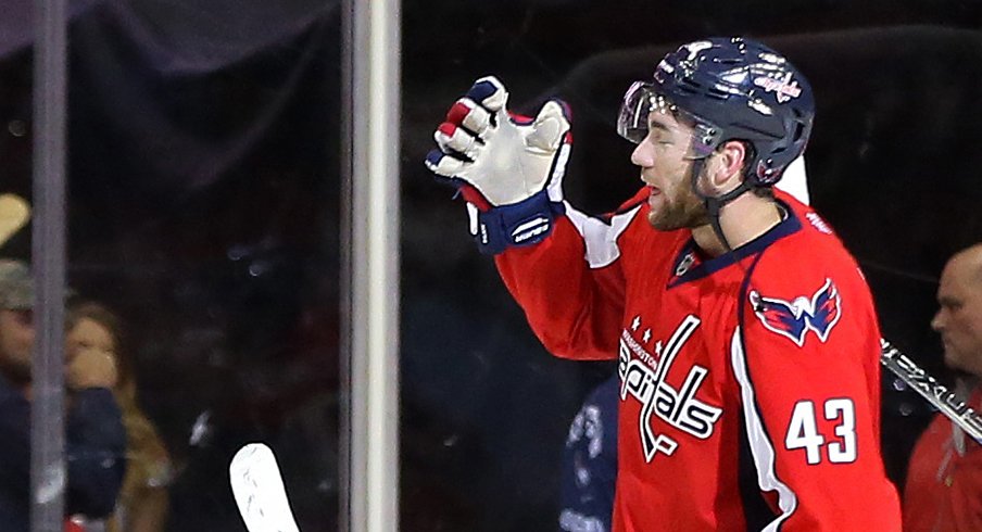 Washington Capitals Forward Tom Wilson's hit on Alexander Wennberg is under review by NHL Player Safety