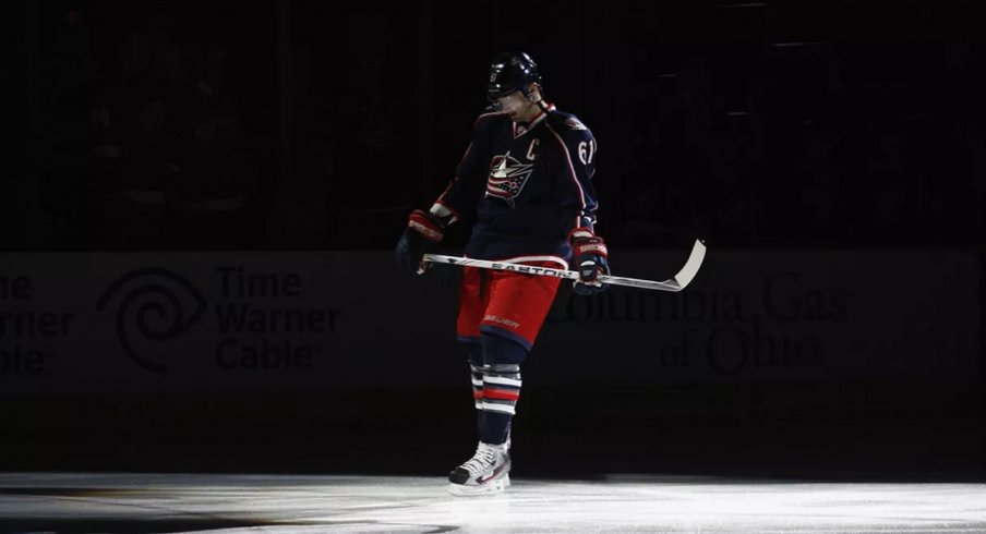 Anyone know if Rick nash wore the A when the blue jackets wore