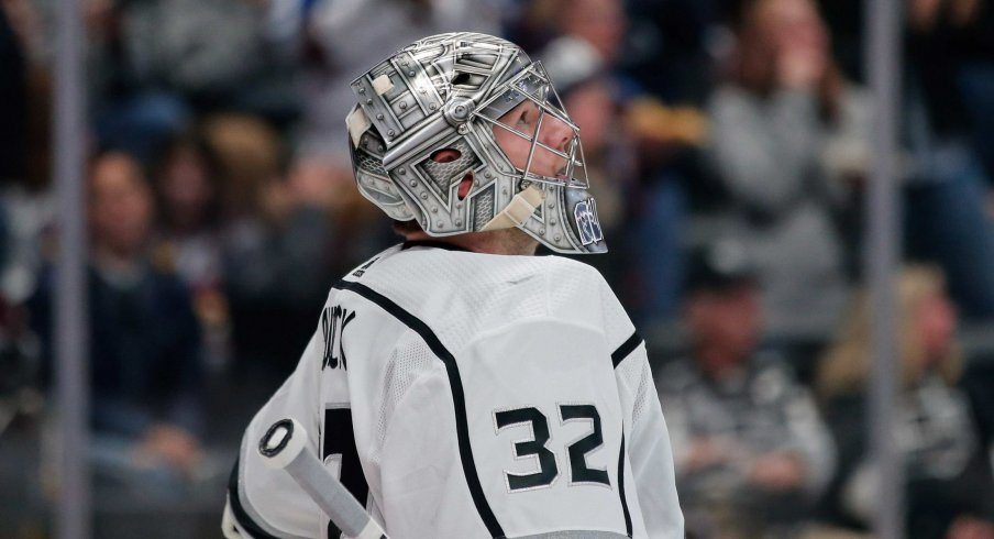 Jonathon Quick for the Los Angeles Kings has just ten wins on the year and has played in only 26 games. His .903 save percentage is the worst in the past six seasons, and his 2.97 goals against average is his worst since his rookie year.