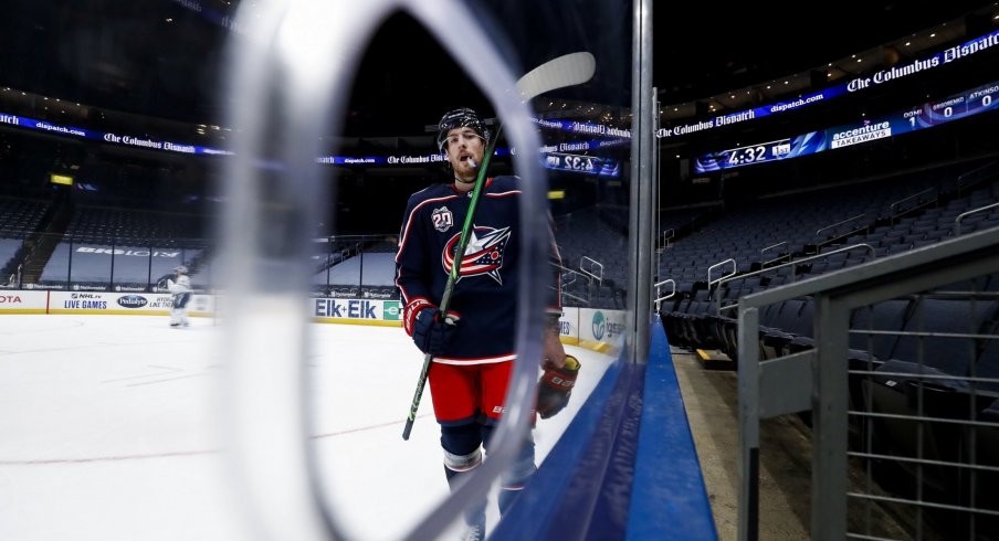 Pierre-Luc Dubois Benched By John Tortorella Against Tampa Bay Lightning |  1st Ohio Battery