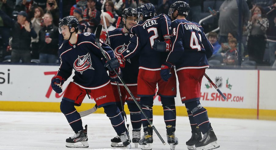 Jack Roslovic Returns to Play for the Columbus Blue Jackets