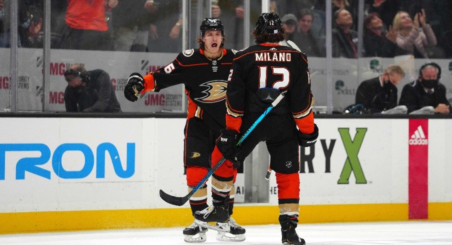 In the midst of a career year, former Blue Jacket Sonny Milano returns to Nationwide Arena to lead the Anaheim Ducks into battle against Columbus.