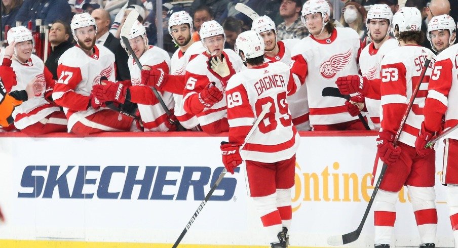 Winners of two straight, the Detroit Red Wings host the Columbus Blue Jackets on Saturday night.