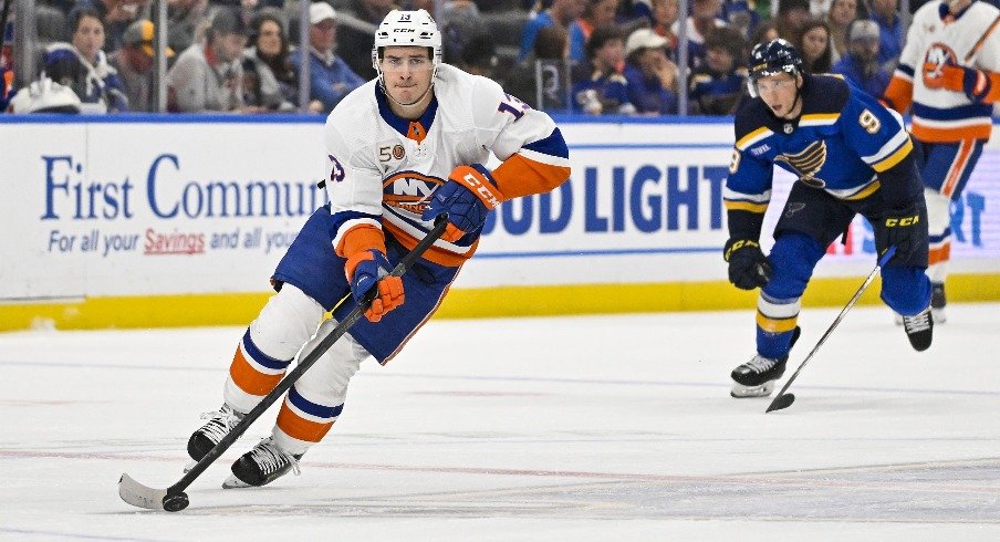 Despite not scoring a goal yet this season, Mathew Barzal leads the New York Islanders with 15 points on the season.