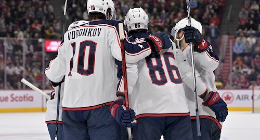 Blue Jackets Fall 4-3 In OT To Canadiens Despite Bemstrom's Two Goals ...