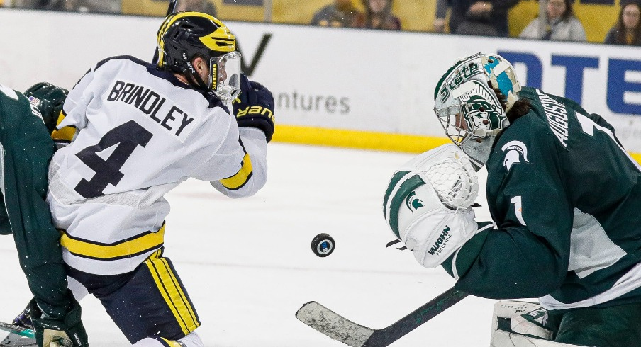 Blue Jackets Prospects Update: Gavin Brindley Wins Big Ten Goal-Scoring ...