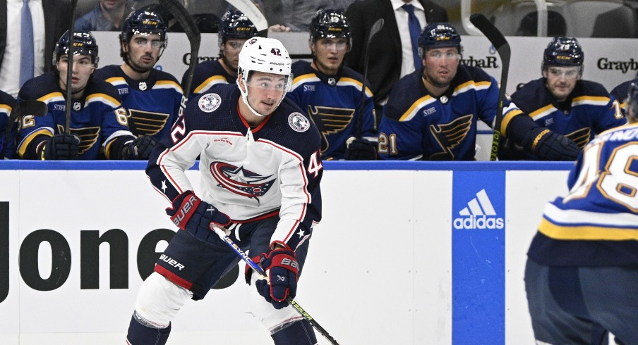 The Columbus Blue Jackets have traded Alexandre Texier to the St. Louis Blues in exchange for a 4th round draft pick in 2025.
