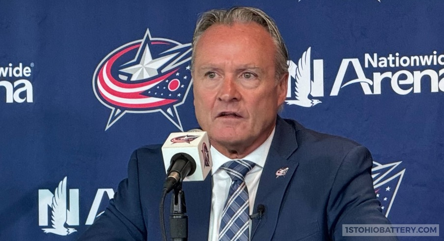 Dean Evason spoke to the media Tuesday for the first time as head coach of the Columbus Blue Jackets.