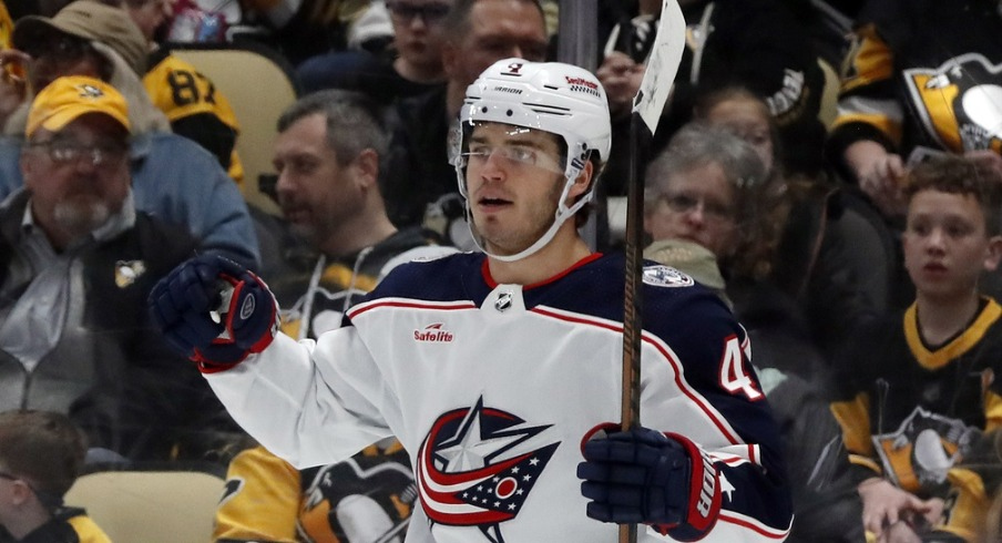 Cole Sillinger was the final player on the Blue Jackets without a contract heading into the season.