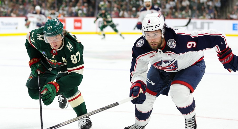 The Columbus Blue Jackets played well enough to win, but came up short to the Minnesota Wild in a 3-2 loss Thursday night to begin the 2024-25 season.