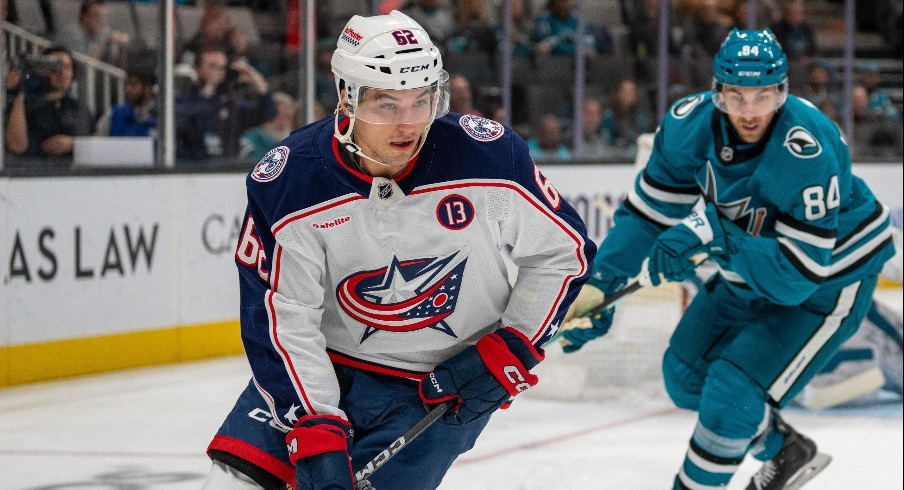 Kevin Labanc is back in the lineup and Dante Fabbro makes his Columbus debut Tuesday night when the Blue Jackets are in Seattle to wrap up a five-game road trip.