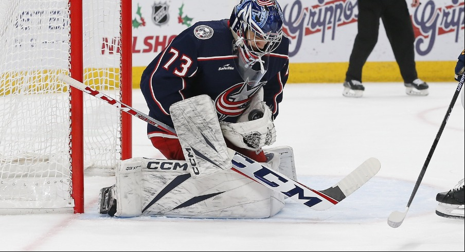 Jet Greaves was again sharp — but the Columbus Blue Jackets again fall in overtime, this time 4-3 to the Anaheim Ducks. 