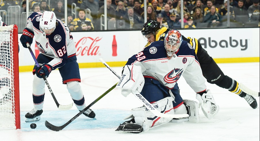 Turnovers were the story of the game for the Columbus Blue Jackets against the Boston Bruins in a 4-0 shutout loss Saturday night.