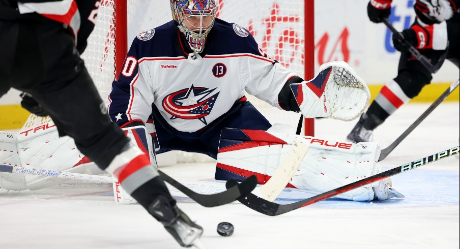 Kent Johnson's spectacular goal wasn't enough for the Columbus Blue Jackets on Tuesday night, as they lose 3-2 to the Buffalo Sabres.